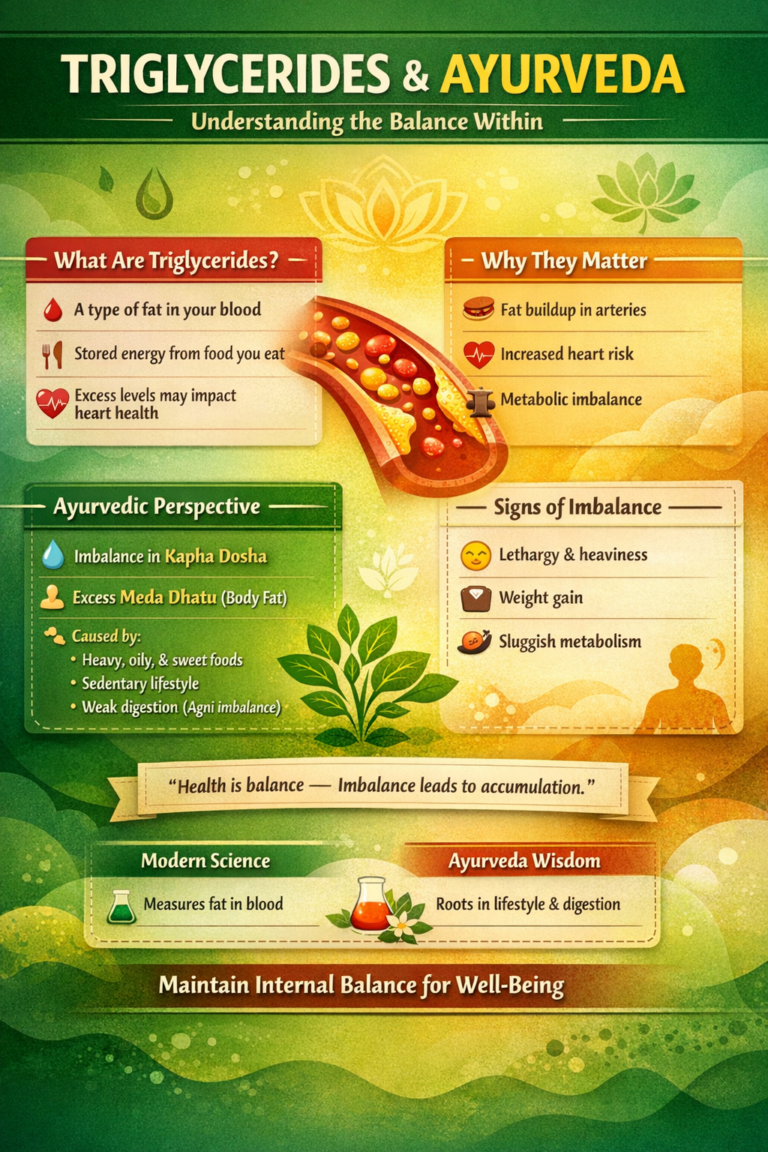 Triglycerides & Ayurved Treatment Aspect