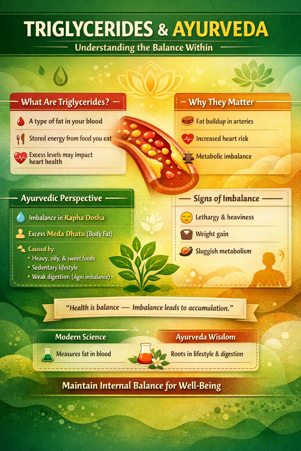 Triglycerides & Ayurved Treatment Aspect
